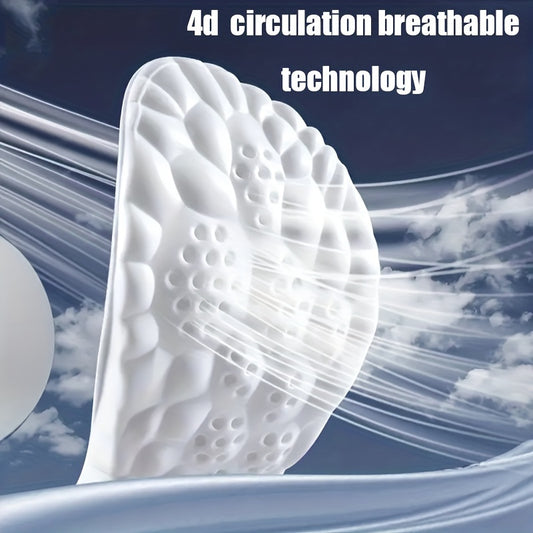 4D Sport Insoles High-elasticity Shoe - 1pair