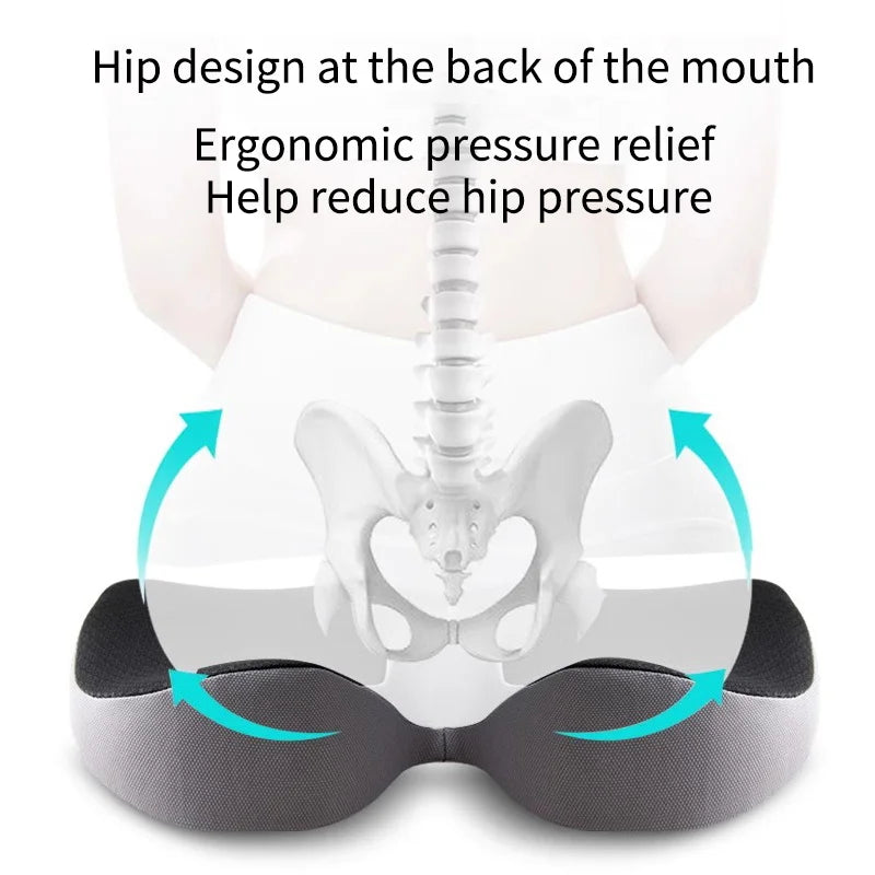 Non-Slip Orthopedic Memory Foam Cushion