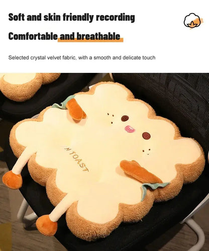 Bread Toast Cushion