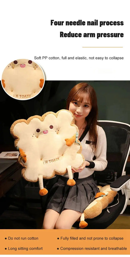 Bread Toast Cushion