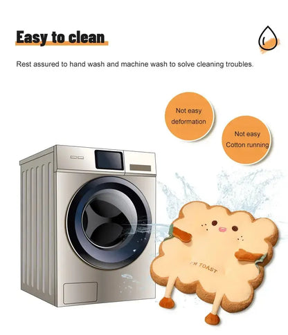 Bread Toast Cushion