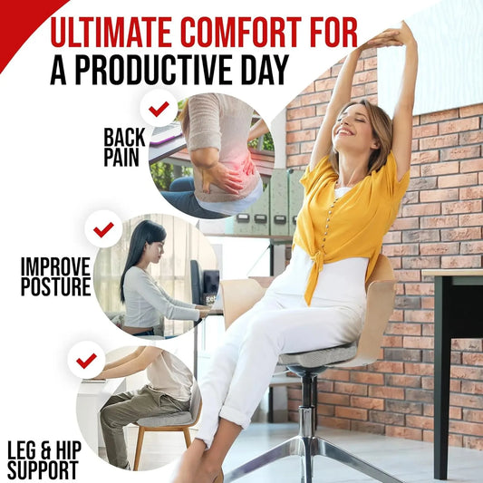 Ergonomic Memory Cotton Cushion