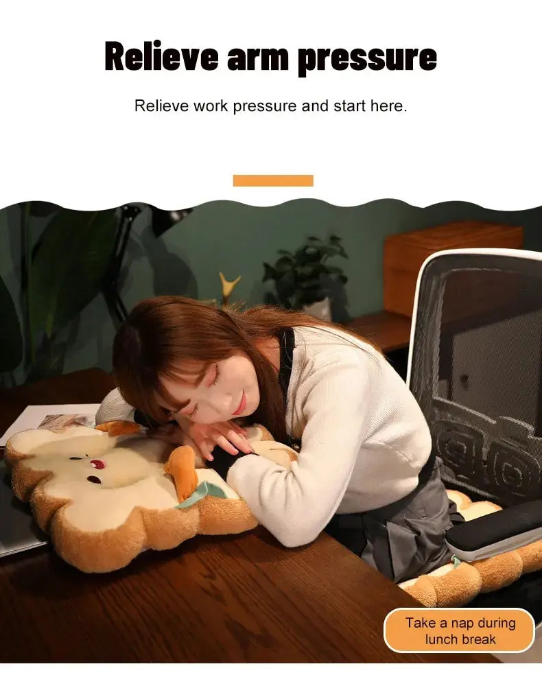 Bread Toast Cushion
