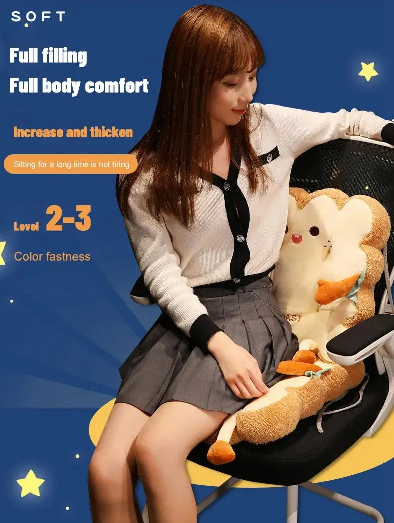 Bread Toast Cushion