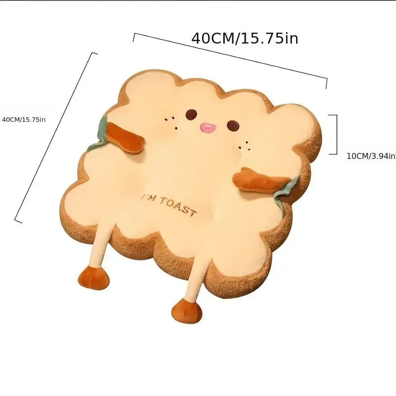 Bread Toast Cushion