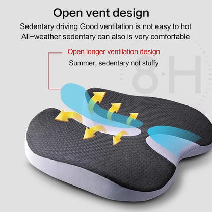 Non-Slip Orthopedic Memory Foam Cushion