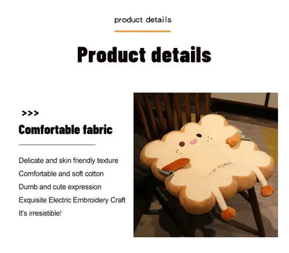 Bread Toast Cushion